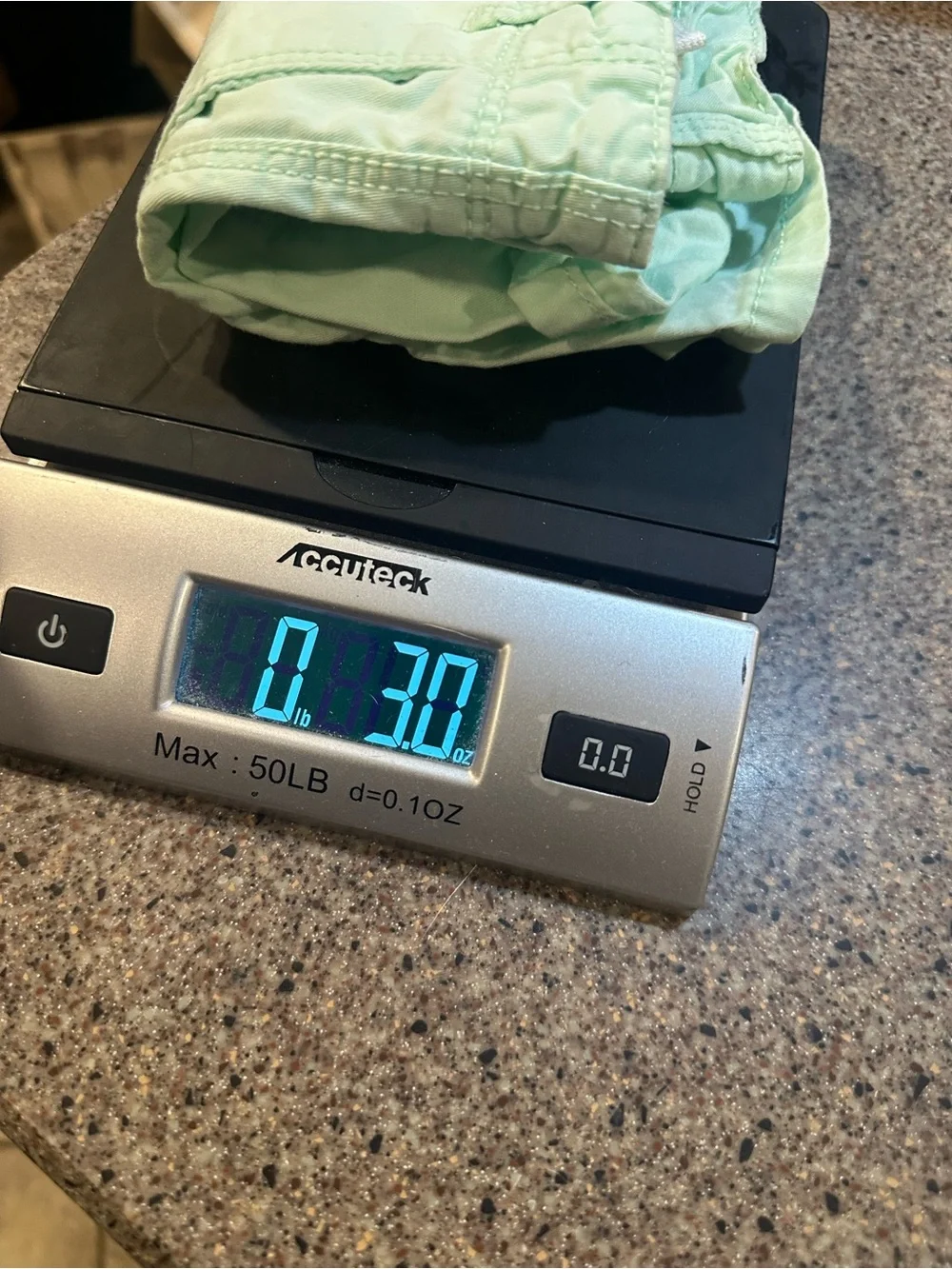 Light Mint Green Casual Shorts